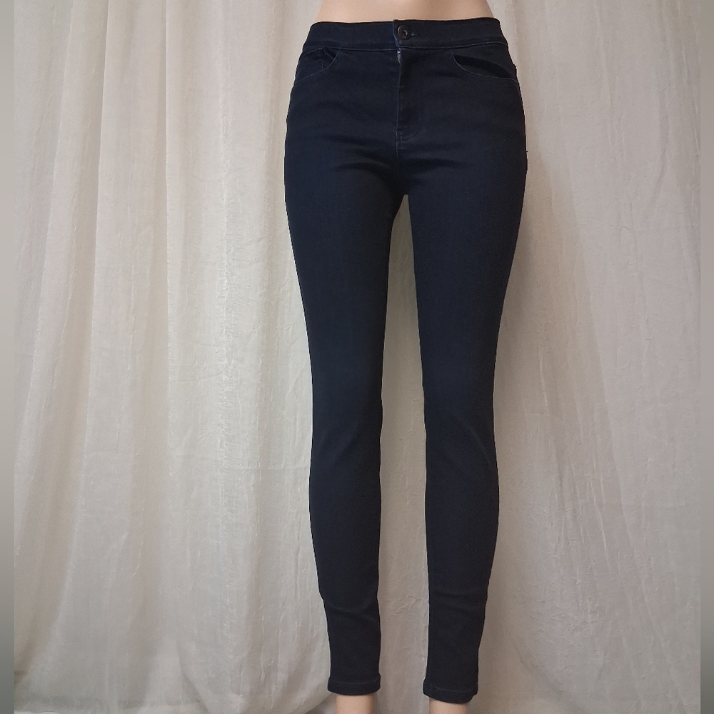 J. Jill Denim Dark Blue Skinny Jeans Women Size 6